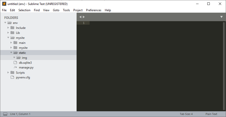 Django static img folder