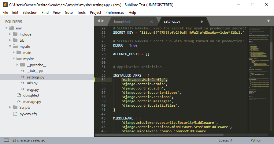 settings.py