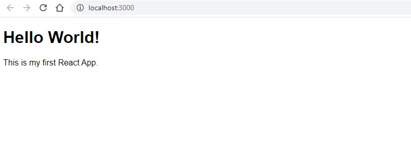 React with your own components