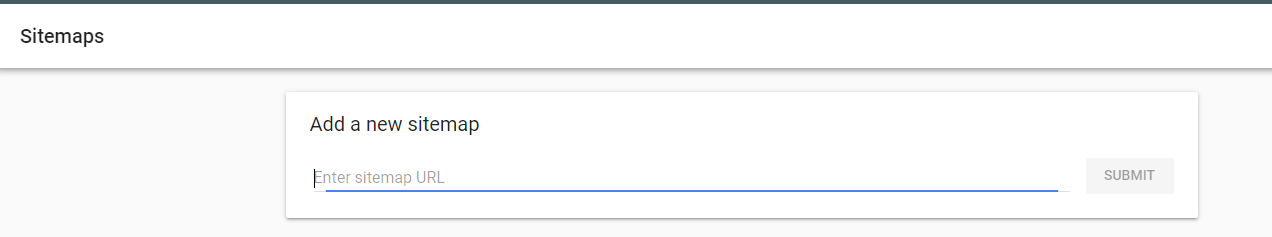 Add a Sitemap to Google Search Console