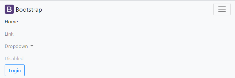 Bootstrap navbar mobile dropdown
