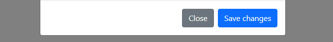 Bootstrap Modal Footer