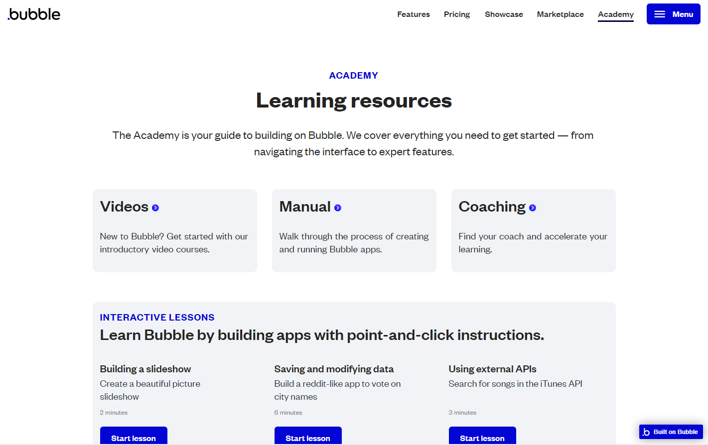Bubble Academy