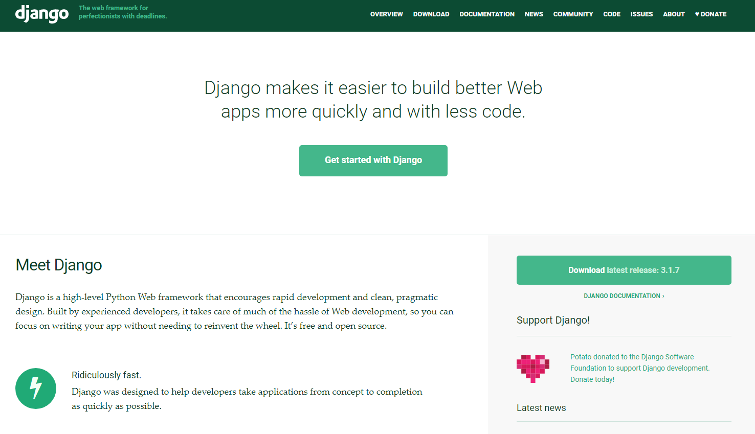 Django Web Framework