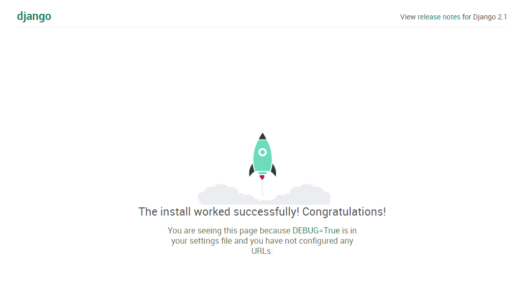 Django rocket on Cloud9