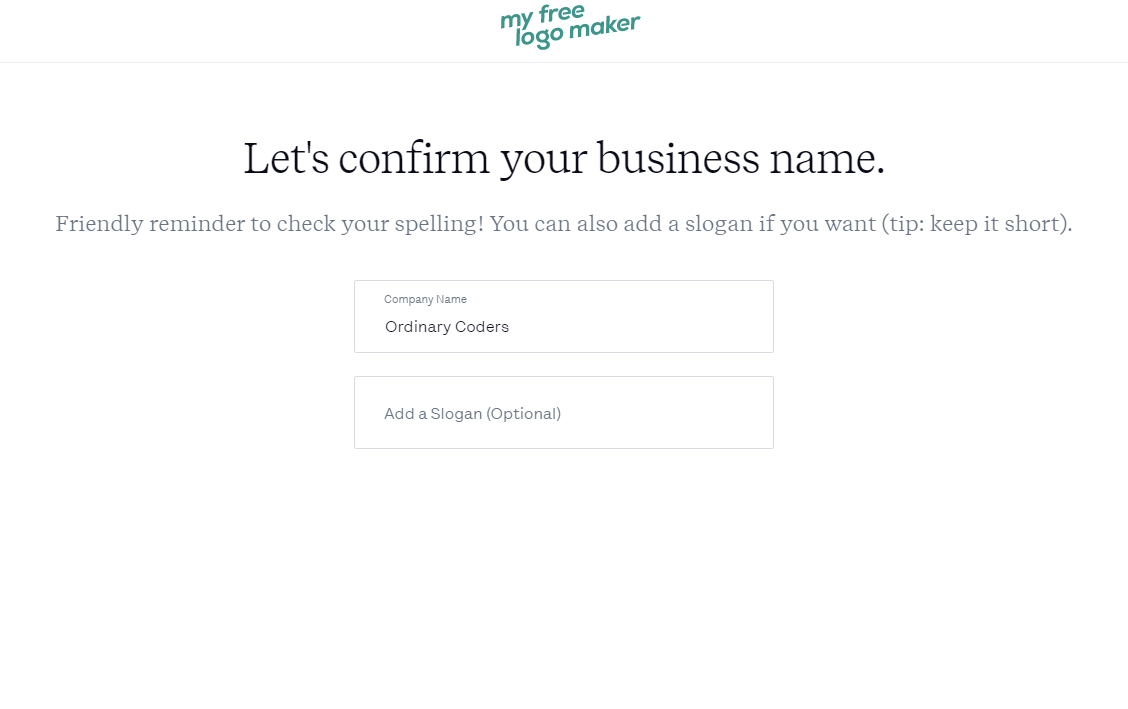 MyFreeLogoMaker: Step 4