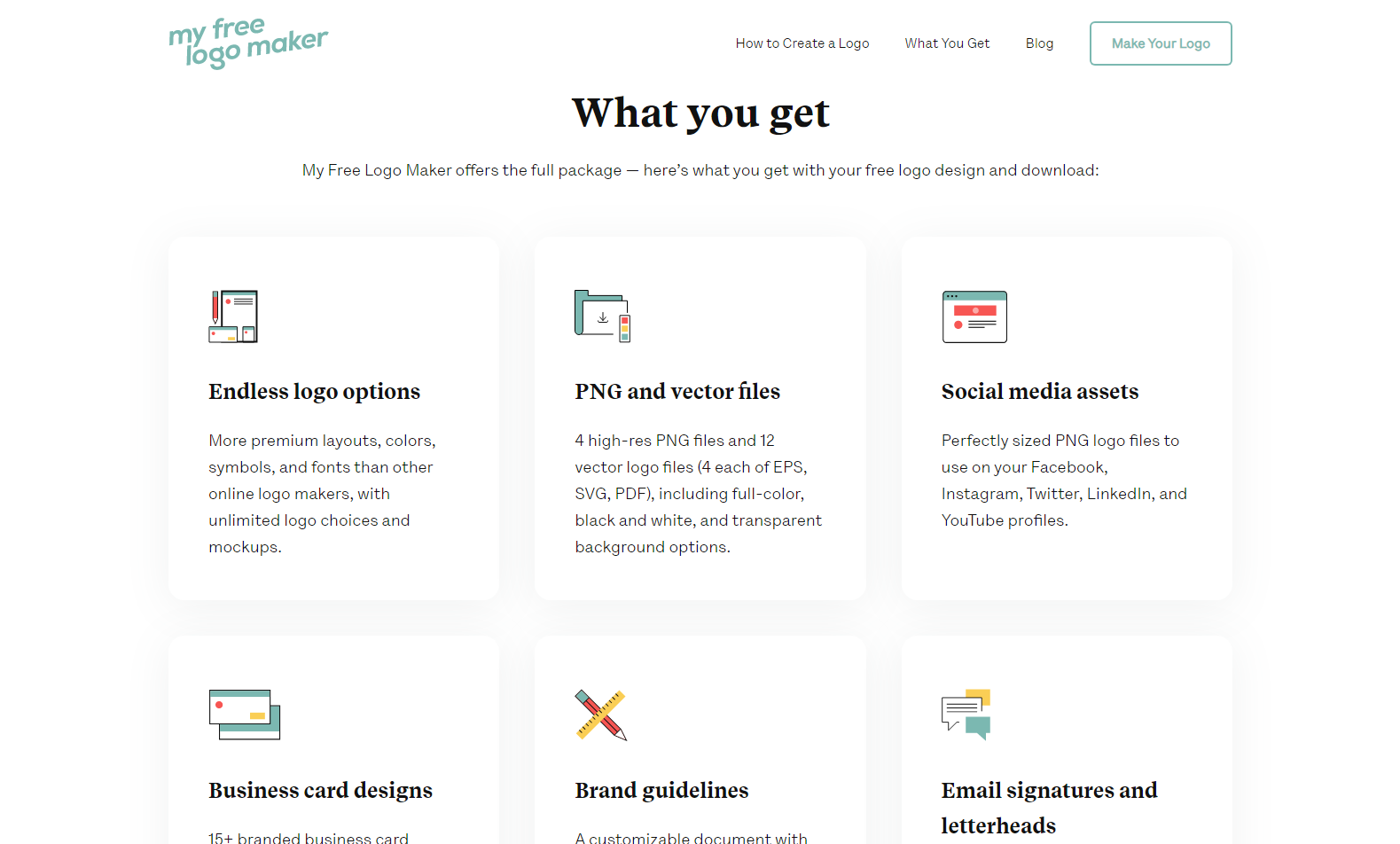 myfreelogomaker more features