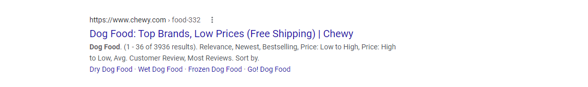 Google Search natural SEO
