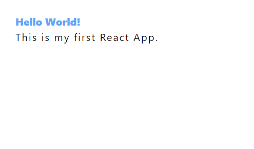 Tailwind CSS in a React App