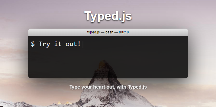 Typedjs